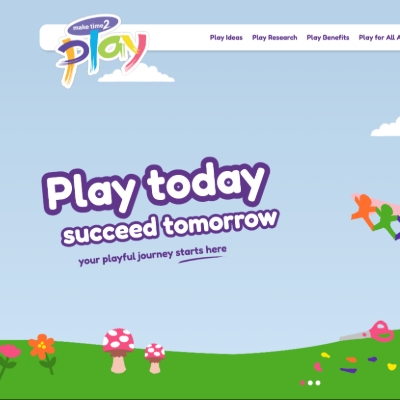 New look for the Make Time 2 Play campaign