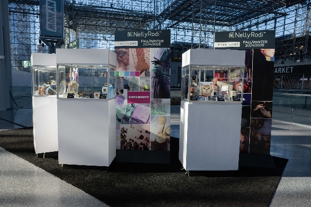 modern stands at gift trade show