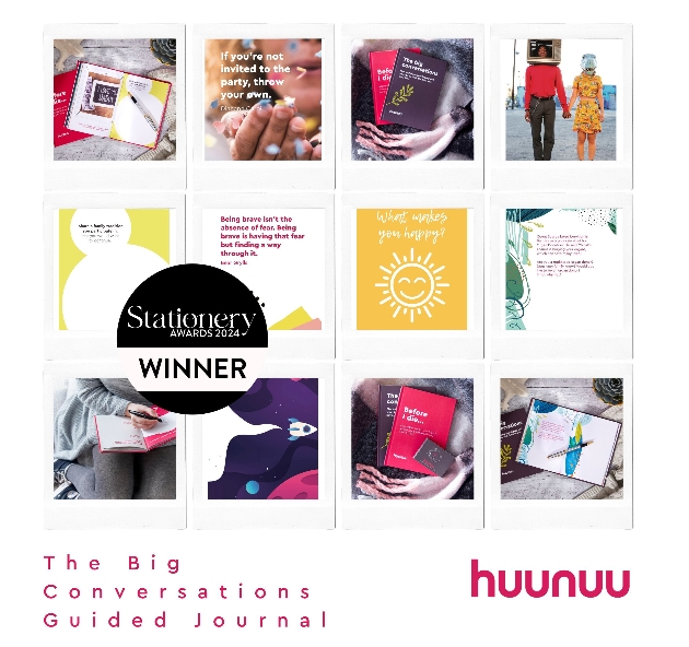 huunuu win best social stationery product 2024 infographic