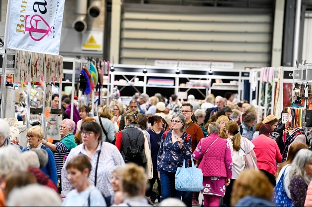 busy grounds of a Craft Show