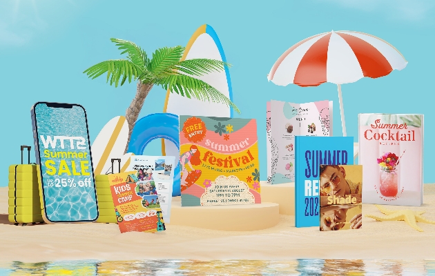 range of summer books and gifts